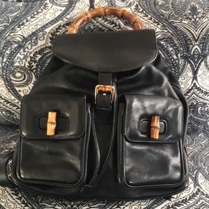 Gucci backpack in black
